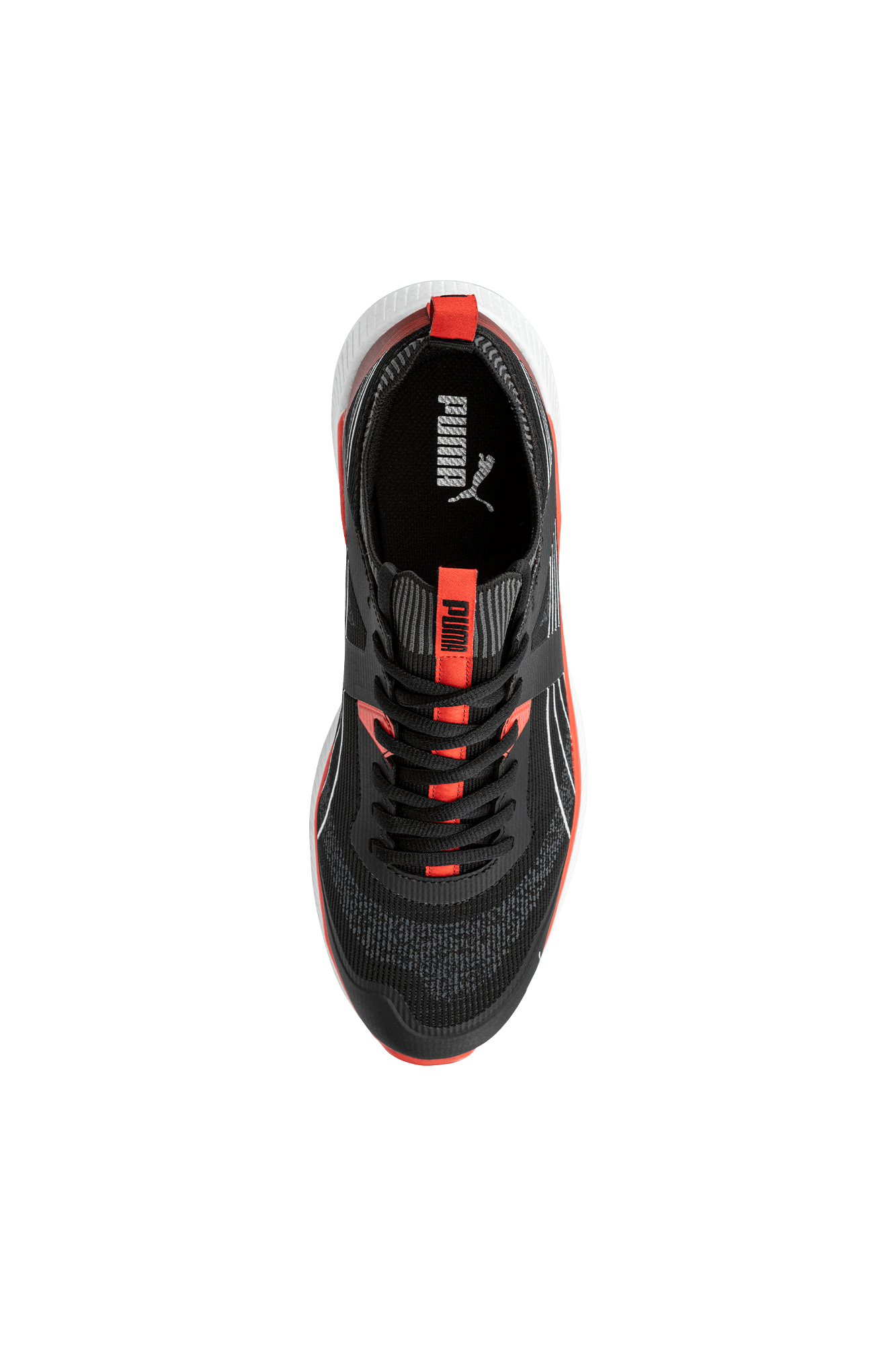 Puma Turbo Black/Red Low S1PS sikkerhedssko | tranemoshop.dk