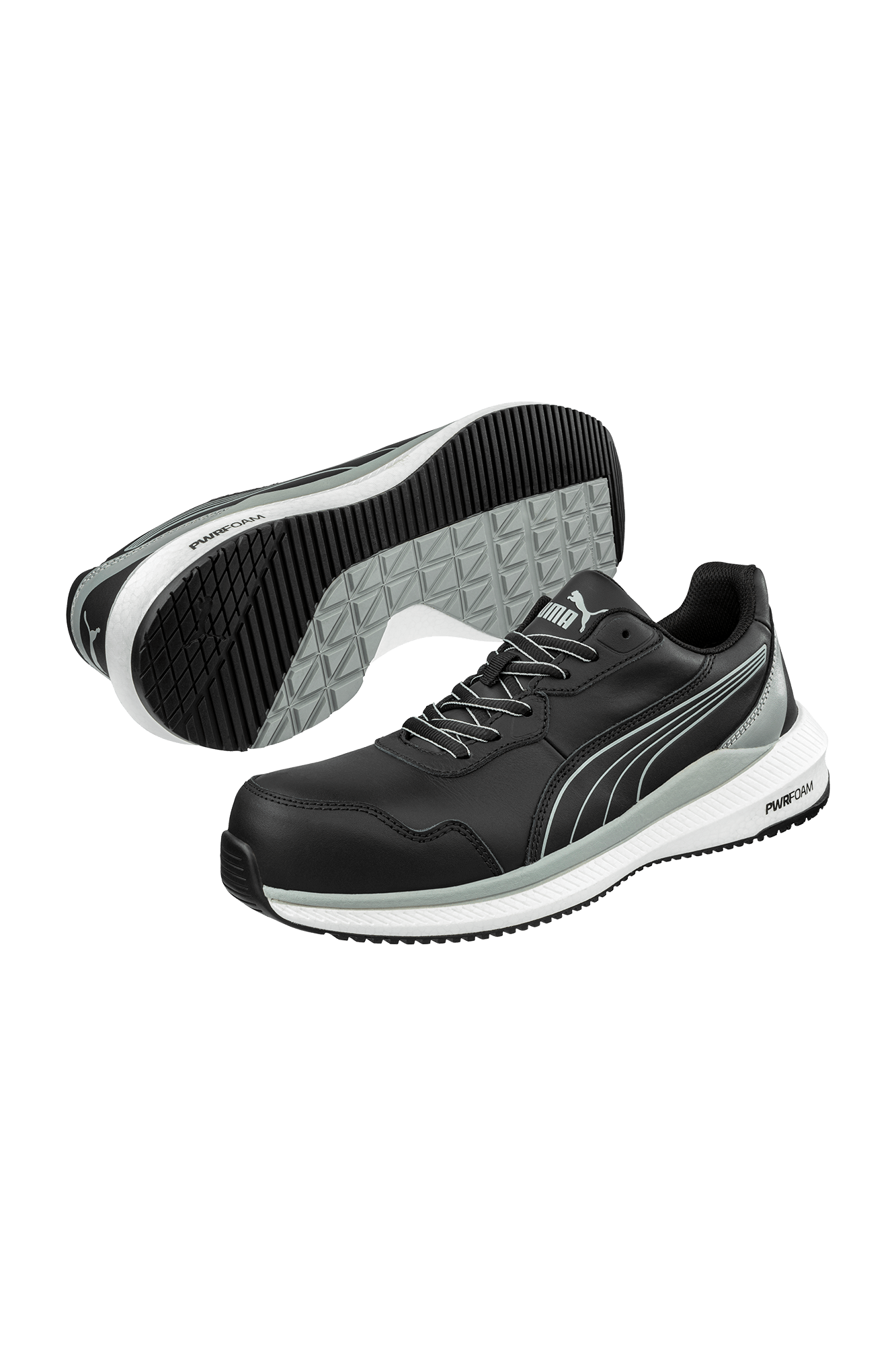 Puma Zoom Black Low S3S sikkerhedssko | tranemoshop.dk