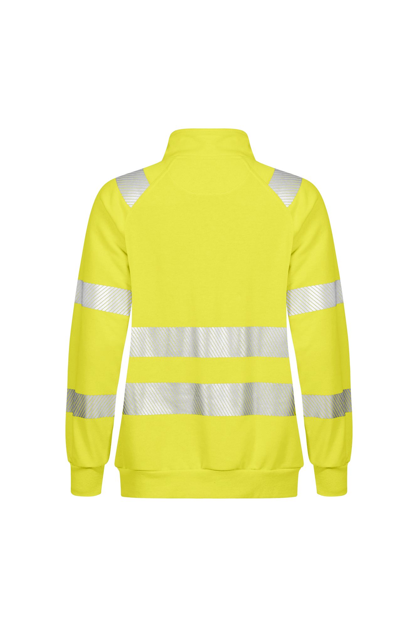 Flammehæmmende gul sweatshirt bagside
