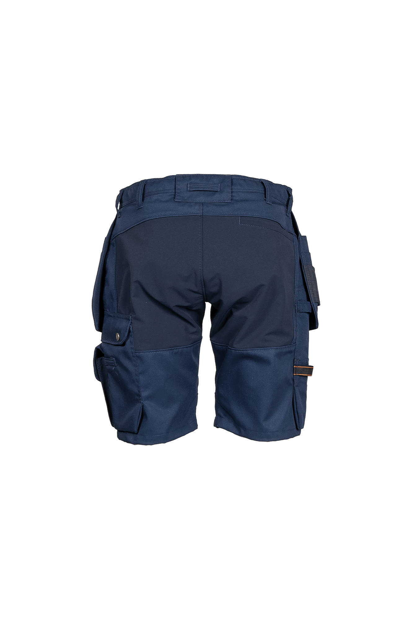 Comfort Stretch Dame Håndværker Shorts - tranemoshop.dk #farve_marineblå