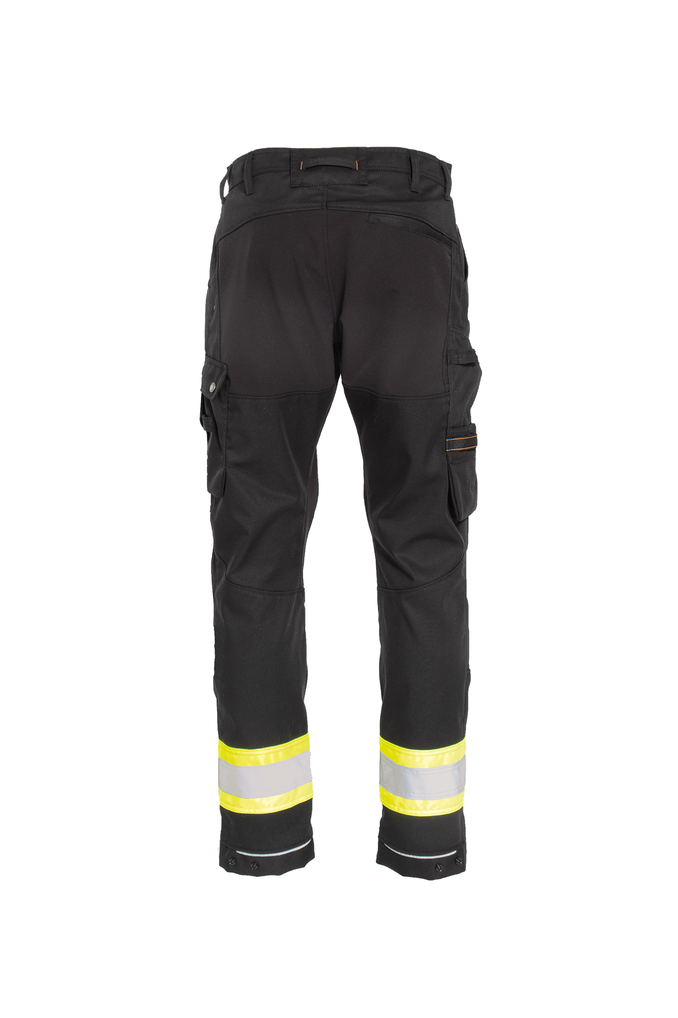 Comfort Stretch damebuks m/hi-vis - tranemoshop.dk #farve_sort gul