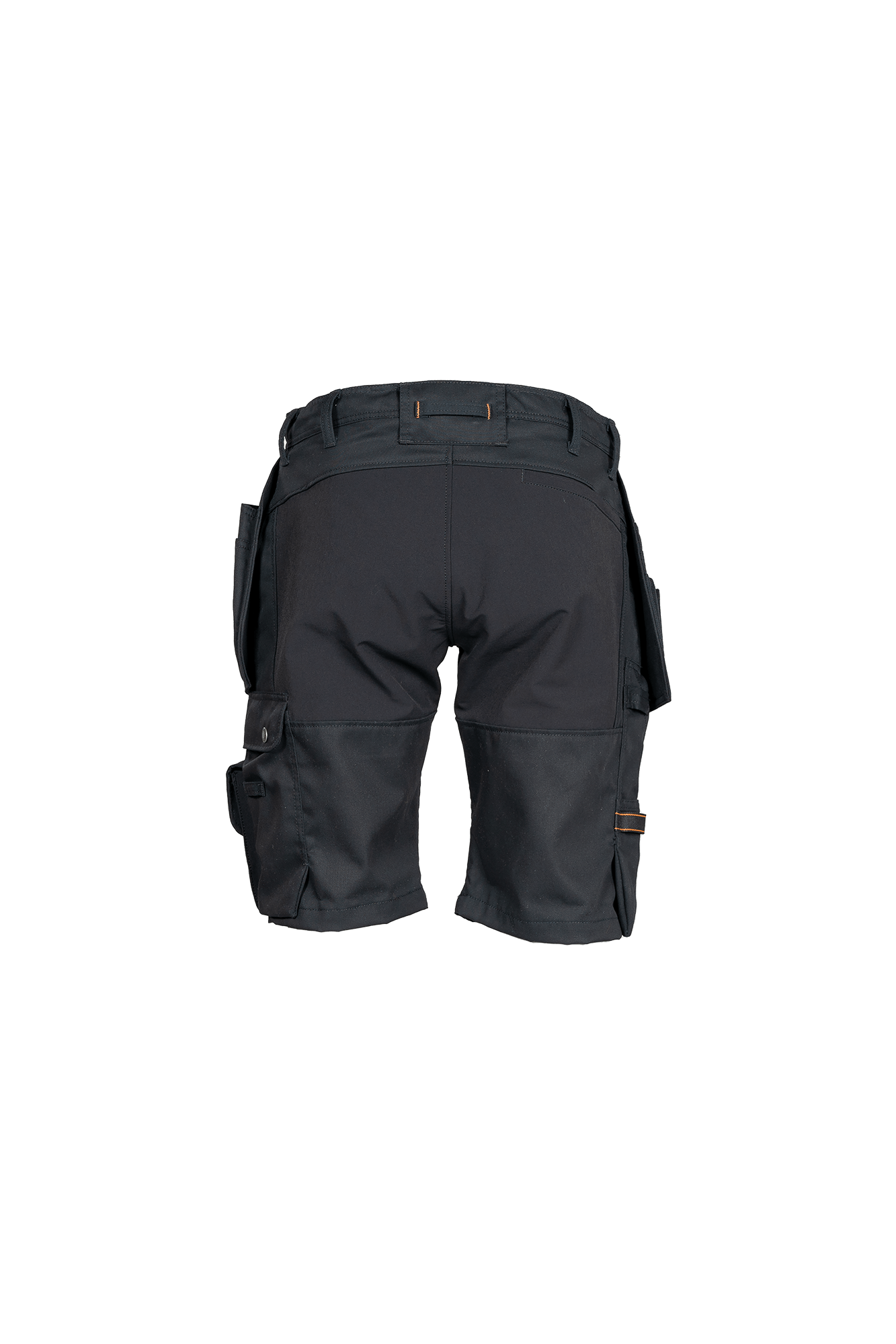 Comfort Stretch Håndværker Shorts - tranemoshop.dk #farve_sort