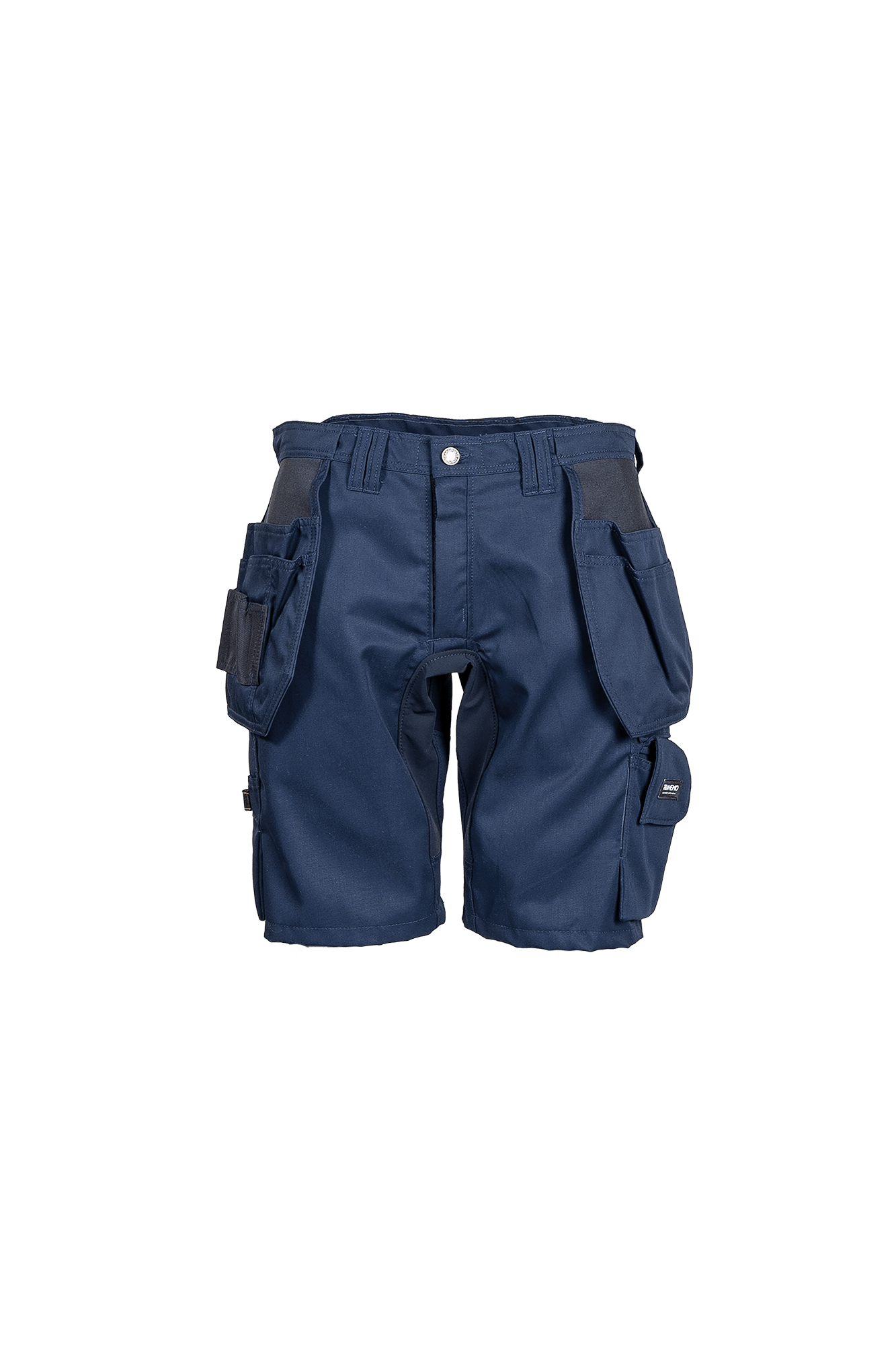 Comfort Stretch Håndværker Shorts - tranemoshop.dk #farve_marineblå