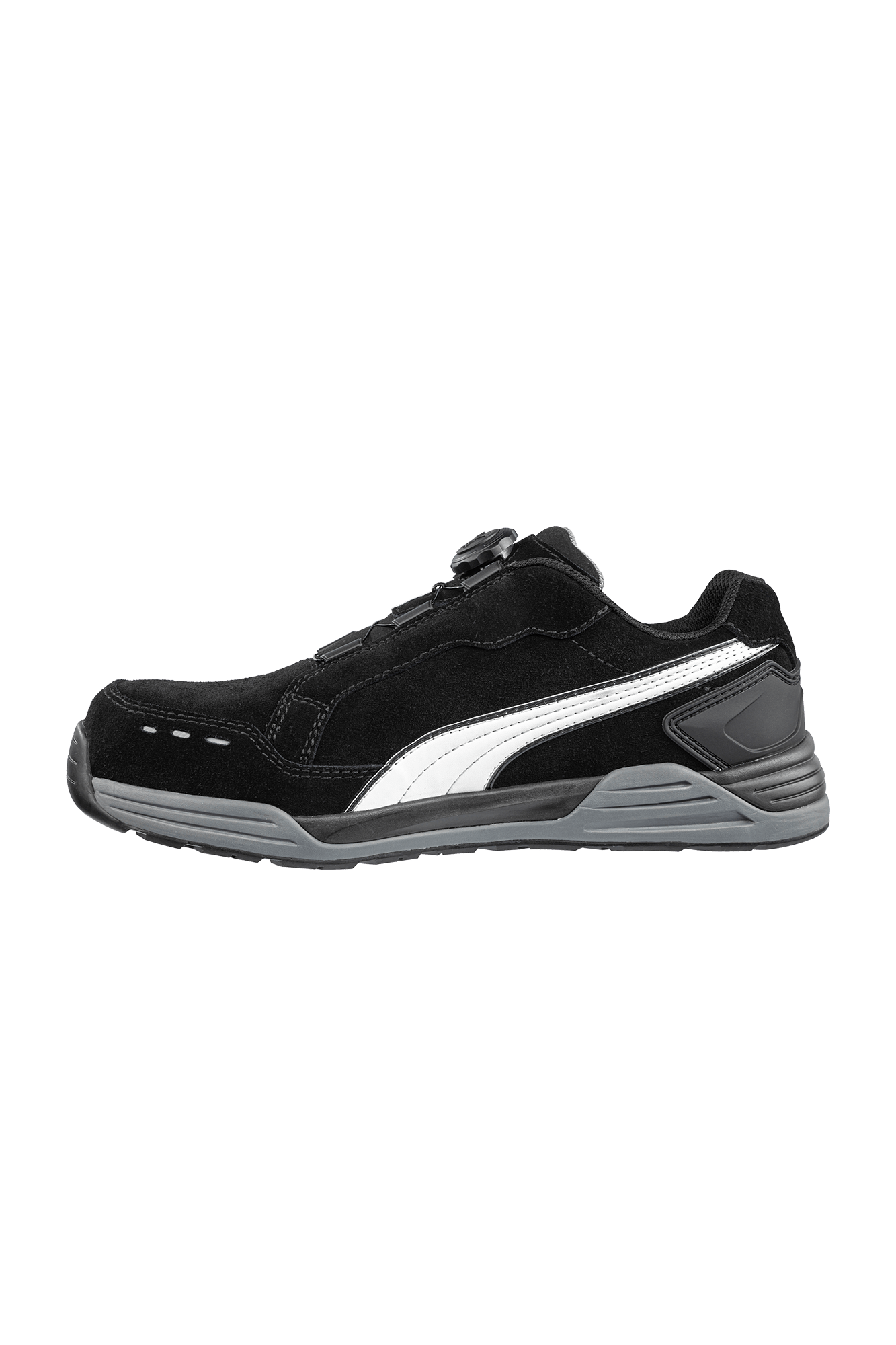 Puma Safety Airtwist Black Low Disc S3 sikkerhedssko - tranemoshop.dk