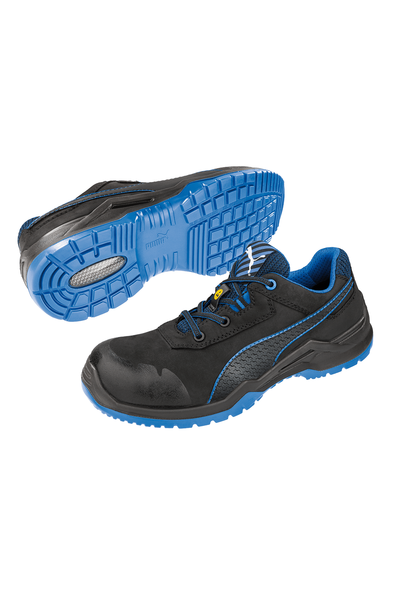 Puma Safety Argon Blue Low S3 sikkerhedssko - tranemoshop.dk