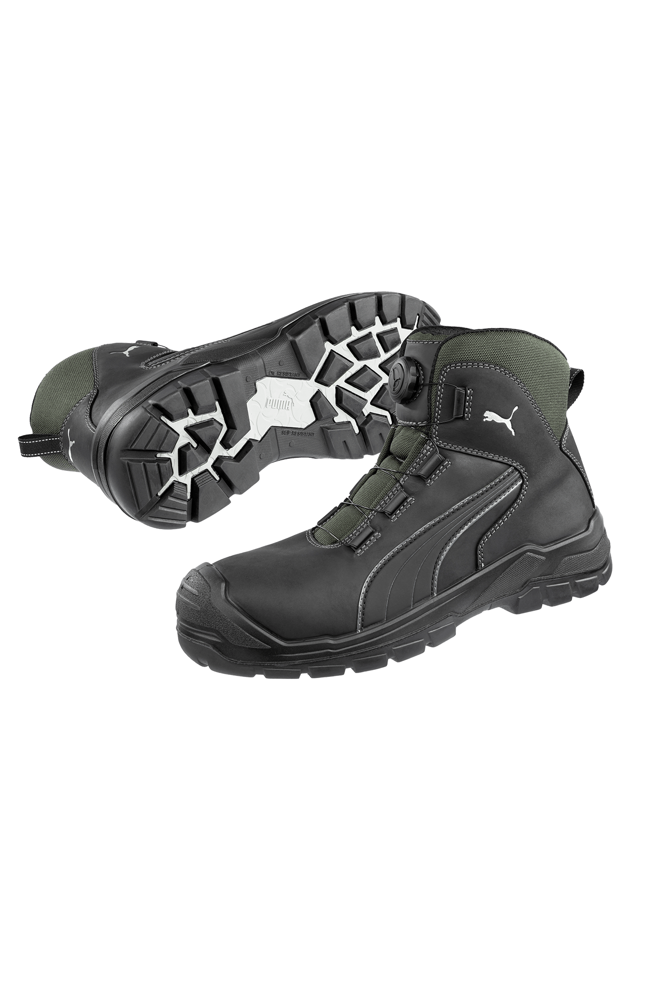 Puma Safety Cascades Mid Disc S3 sikkerhedsstøvle - tranemoshop.dk