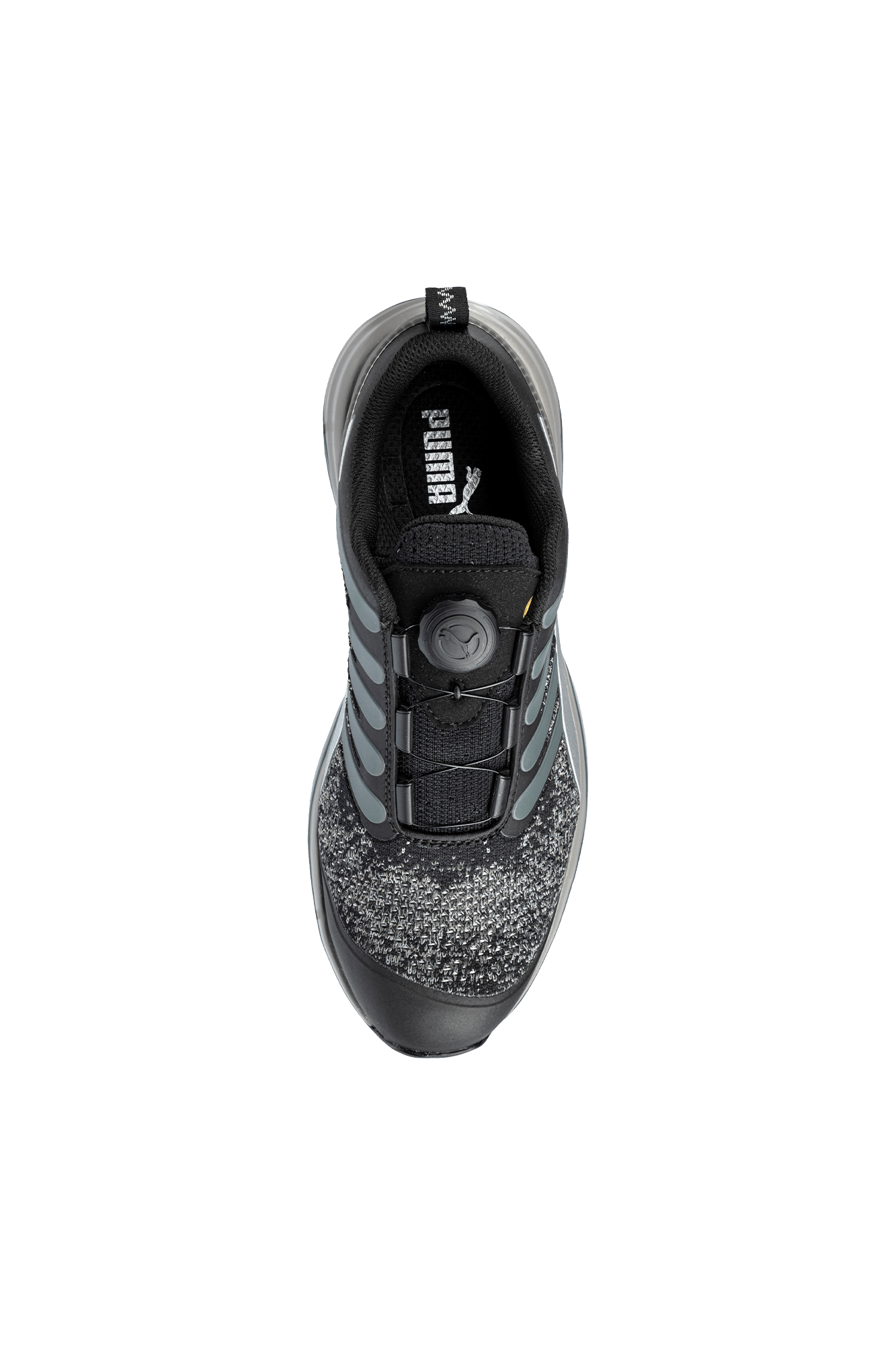 Puma Safety Charge Black Low Disc S1P sikkerhedssko - tranemoshop.dk