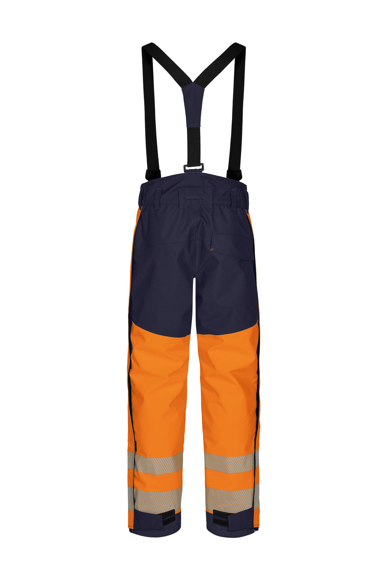 Tranemo Vision HV Hi-vis dame skalbuks - tranemoshop.dk #farve_orange marineblå